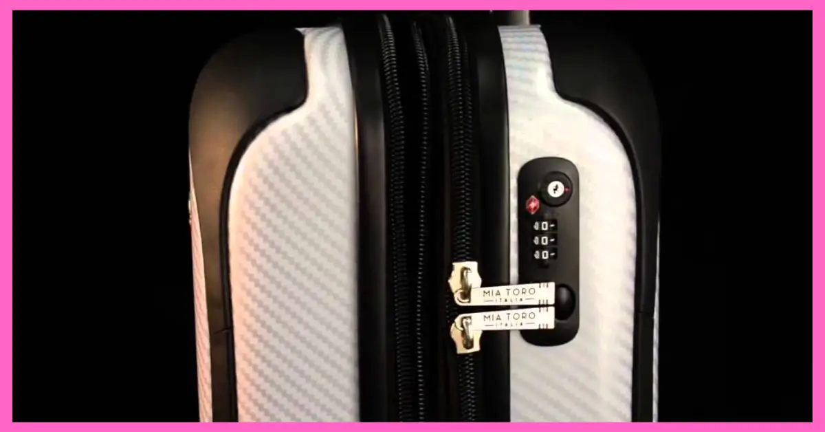 How to set mia toro luggage lock
