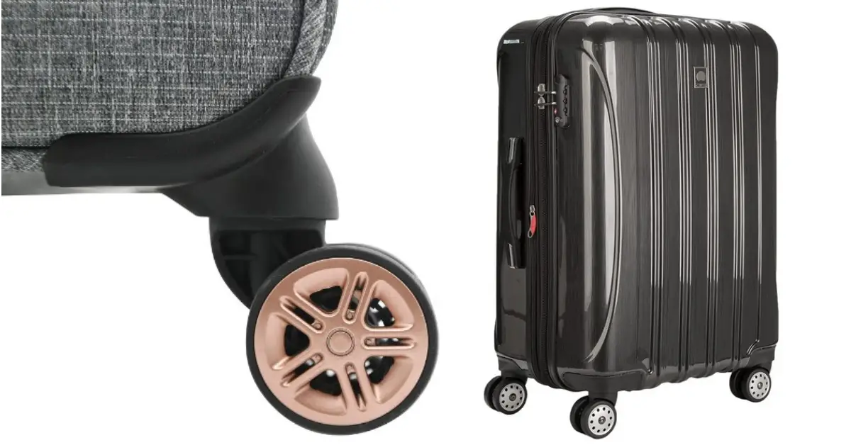 How to clean luggage wheels