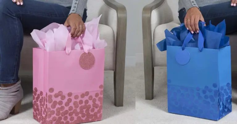 How to Close a Gift Bag without Tape Step by Step